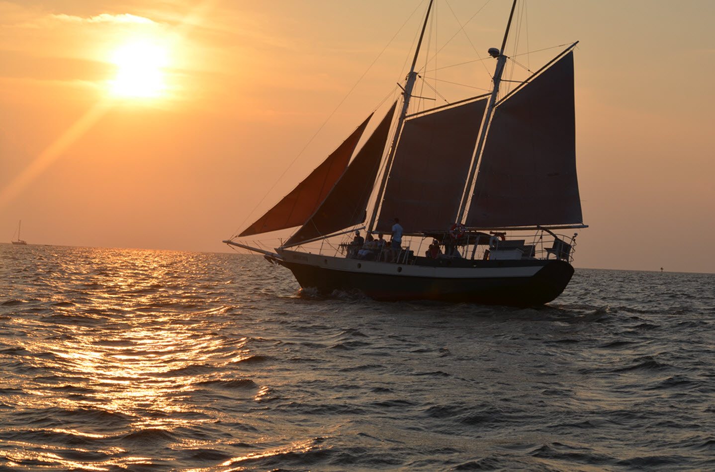 Outer Banks Sailing Downeast Rover Sailing Cruises